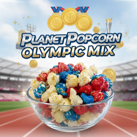 Planet popcorn Olympic mix limited time only